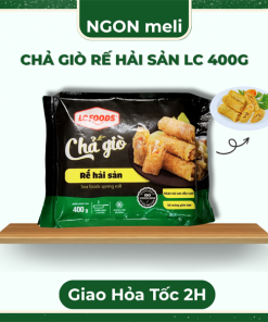 CHẢ GIÒ RẾ HẢI SẢN LC 400G - Gói