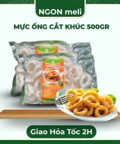 Mực ống cắt khúc - Gói
