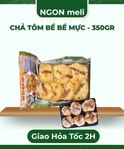 CHẢ TÔM BỀ BỀ MỰC - 350gr - Gói