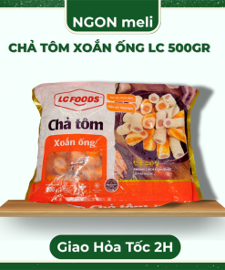 CHẢ TÔM XOẮN ỐNG LC 500G - Gói