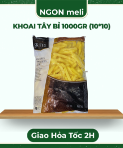 Khoai tây bỉ TBF 1000gr cọng 10*10 - Gói