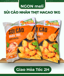 Sủi cảo nhân thịt HACAO 500g - Gói
