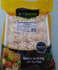 VIÊN HẢI SẢN CROUTON XỐT PHÔ MAI 300G 20V - Gói