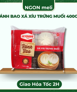 BÁNH BAO XÁ XÍU TRỨNG MUỐI 400G - Gói