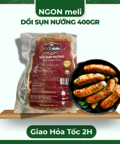 Dồi sụn nướng FoodDaily 400g - Gói