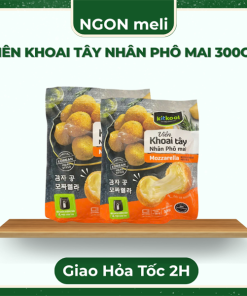 Viên khoai Tây nhân phô mai 300gr