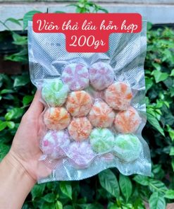 VIÊN THẢ LẨU HỖN HỢP 200gr