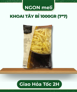Khoai tây bỉ TBF 1000gr cọng 7*7 - Gói