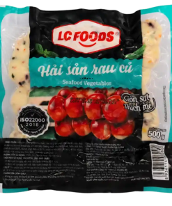 HẢI SẢN RAU CỦ XIÊN QUE GT LC 500G - Gói