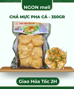 CHẢ MỰC PHA CÁ - 350gr - Gói