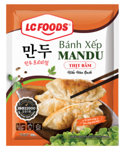 BÁNH MANDU THỊT BẰM LC 350G - Gói