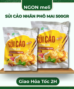 SỦI CẢO NHÂN PHÔ MAI 500G - Gói