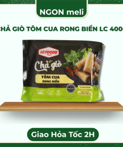 CHẢ GIÒ TÔM CUA RONG BIỂN LC 400G - Gói