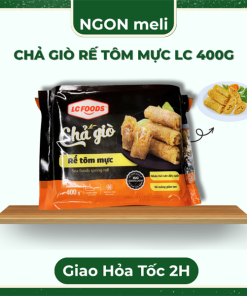 CHẢ GIÒ RẾ TÔM MỰC LC 400G - Gói