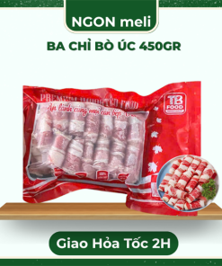 Ba chỉ bò Úc túi đỏ