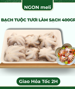 BẠCH TUỘC TƯƠI LÀM SẠCH - 400gr